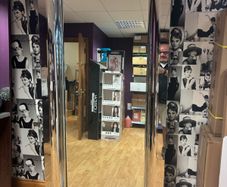 Full length salon Styling unit