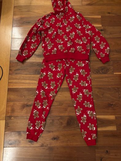 Ginger Hoodie & Pants Set Red Size S UK 8 to 10