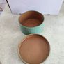 Vintage Handmade Paper Mache Trinket Box Image 4