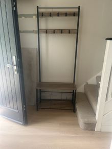 Coat & Shoe Rail