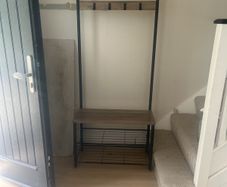 Coat & Shoe Rail