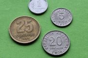 Argentina 1951 - 1992 years coins.