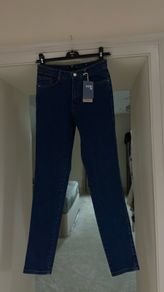 NWT Mango Dark Blue Skinny Jeans - Size XS