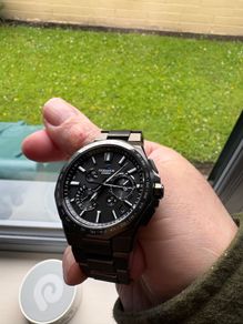 CASIO Oceanus CLASSIC LINE Bluetooth Model Radio Solar Sapphire Glass OCW-T6000B-1AJF Men's Black