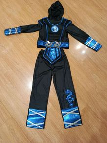 Kids Ninja Costume (Age 9-10 Years) for Halloween
