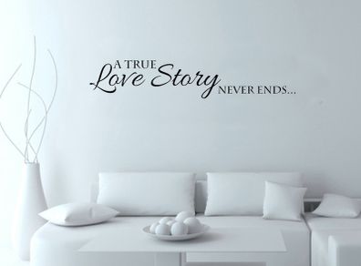 Wall stickers ( love story never ends )