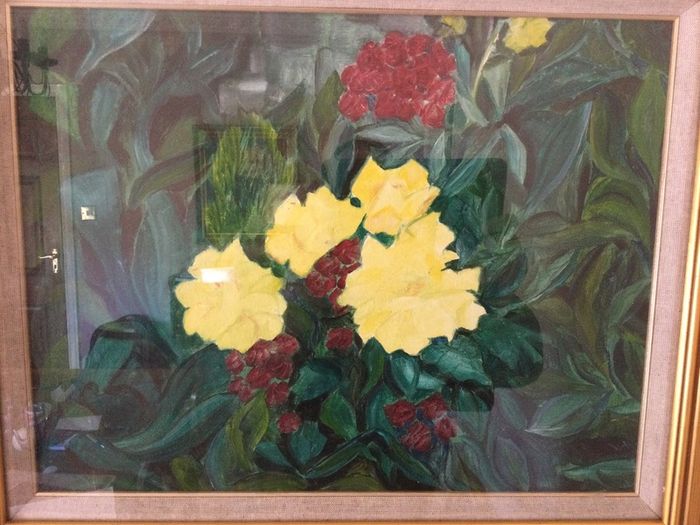 Art  - Oil on Board.