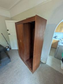 Old vintage wardrobe