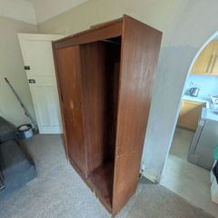 Old vintage wardrobe