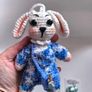 Handmade Easter Bunny in Gift Box,Cute Personalised Bunny, Perfect Gift Image 10