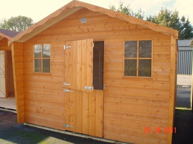 14ft x 8ft Cabin Range Garden Shed
