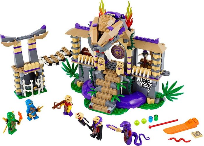 Lego Ninjago 70749: Enter The Serpent (2015) 100% Complete W/Box