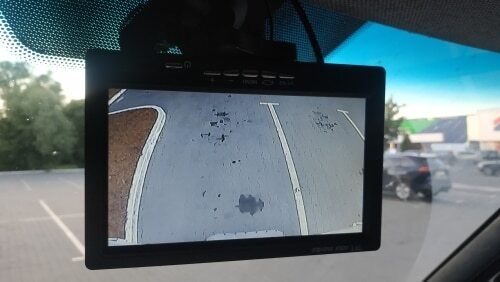 7" monitor and Brake light camera for 2017-2024 Crafter, Sprinter