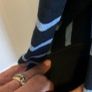 Cardigan & dress co-ord size 12 gallery navy & blue Image 6