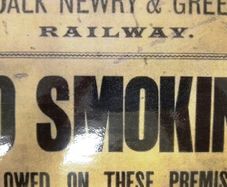 Dundalk, Newry & Greenore Old Railway Sign Replica