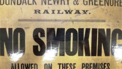Dundalk, Newry & Greenore Old Railway Sign Replica