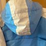 Columbia Womens Jacket M Blue White 2 In 1 Interchange Removable Hood Image 6