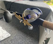 Shimano curado and jerk bait rod