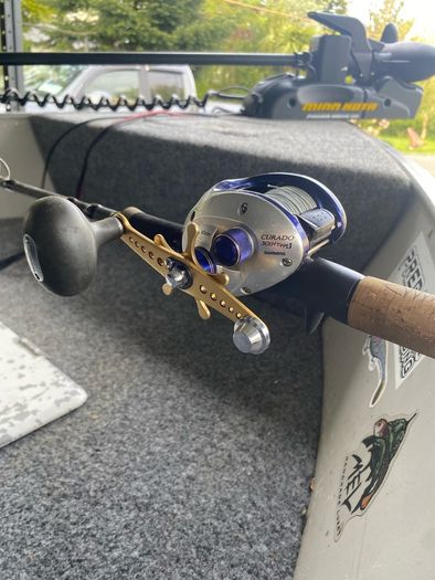 Shimano curado and jerk bait rod