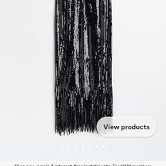 sequin fringe dress
