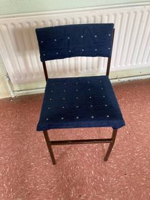 Cushioned chairs