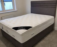 Mattress Mick Aurora Ottoman 5ft Bed & Faith & Ethan Munich Orthopaedic Mattress