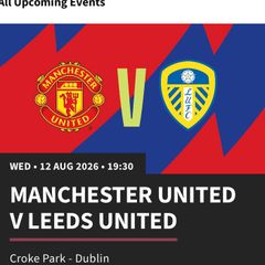 Manchester United vs Leeds United