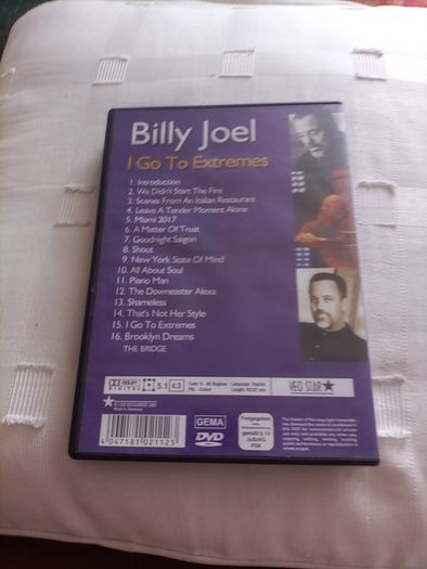 Dvd Billy Joel I Go To Extremes