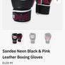 Sandee Thailand leather boxing gloves Image 4