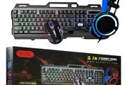 ANG CP02 Wired 3 in 1 Gaming Keyboard + Mouse + Headphone Combo
