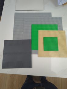 Lego base plates x 6