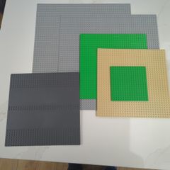 Lego base plates x 6