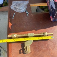Solid brass aldrop