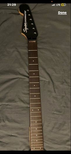 Fender Squier Showmaster fretboard body guitar parts neck electric guitar parts accessories
