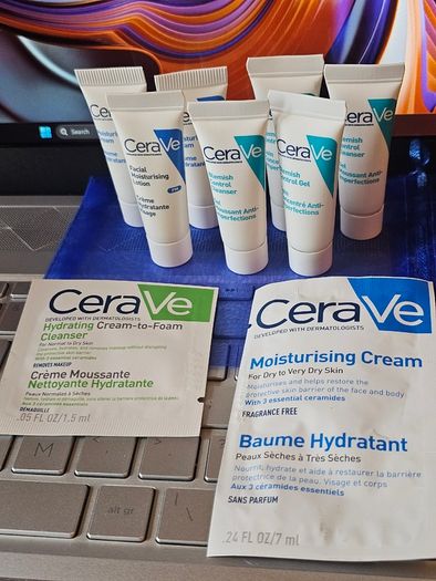 CeraV Facial Cream Samples 37mls