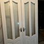 solid wood double doors 2x 66x202 cm Image 2