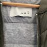 OUI light puffer jacket in dark olive green (10-12) Image 3