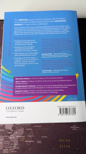 Policy-Making in the European Union 8th Edition Oxford University Press