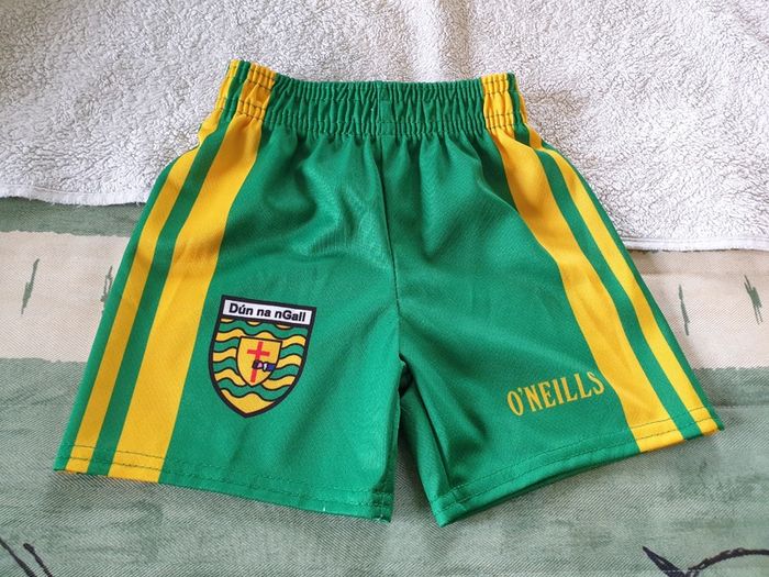 Donegal Gaelic Football Home Shorts 2014 to 2015 Infants 6 months GAA