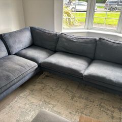 Left hand L shape couch