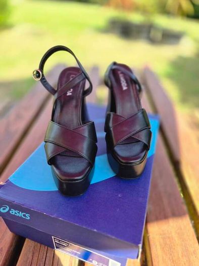 Lamoda Chunky Platform Sandals, Size 5 UK, 38 EU, AV