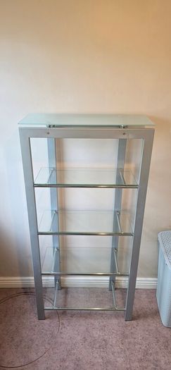 Glass Shelves Unit