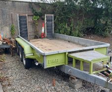Graham Edwards 12x6.6 Tri Axle plant Trailer
