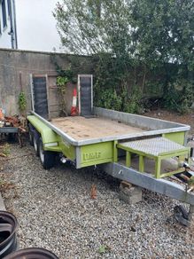 Graham Edwards 12x6.6 Tri Axle plant Trailer