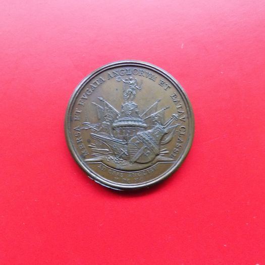 France. King Louis XIV,40mm Bronze Medal.