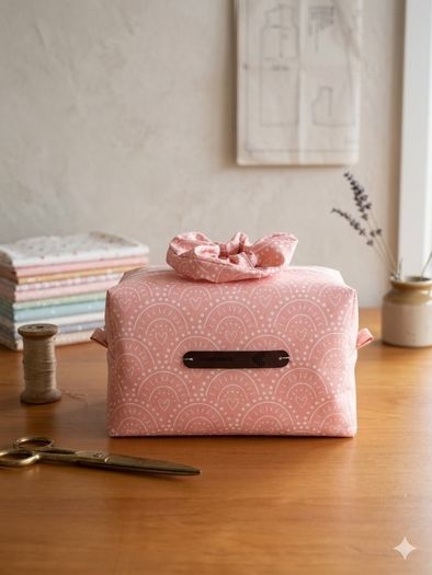 Handmade makeup bag with free gift