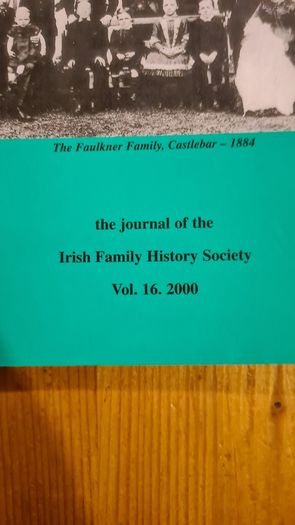 Irish Family History Journals Of The Irish Family History Society. See Photos For Years. All In Very Good Condition.
