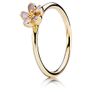 Pandora Sakura (Cherry Blossom)  Gold (585) Ring Image 2