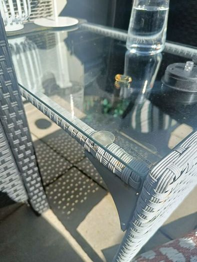 Small outdoor corner sofa
