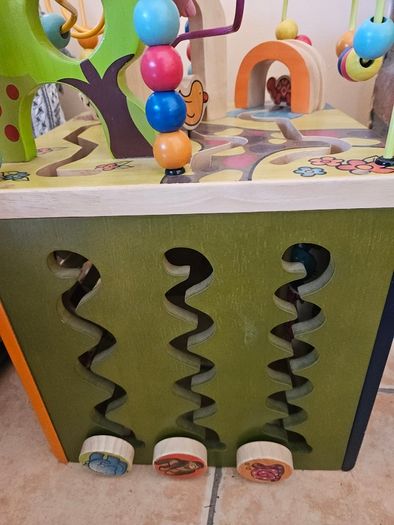 Zany zoo activity cube